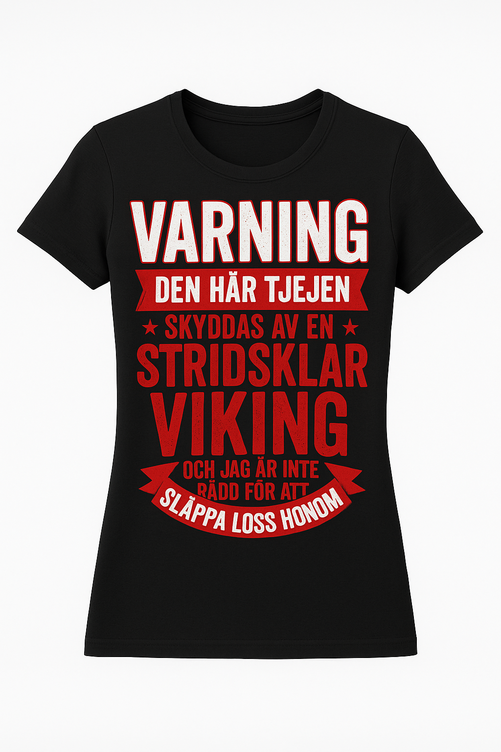 VARNING – Stridsklar Viking T-shirt