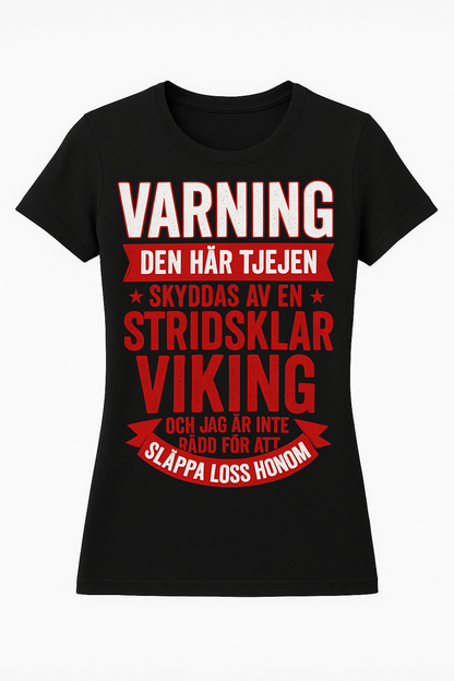VARNING – Stridsklar Viking T-shirt